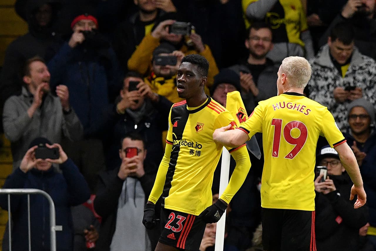 Al 53’ Sarr anotó el sorpresivo gol de Watford y le estaba quitando el invicto a los de Klopp.