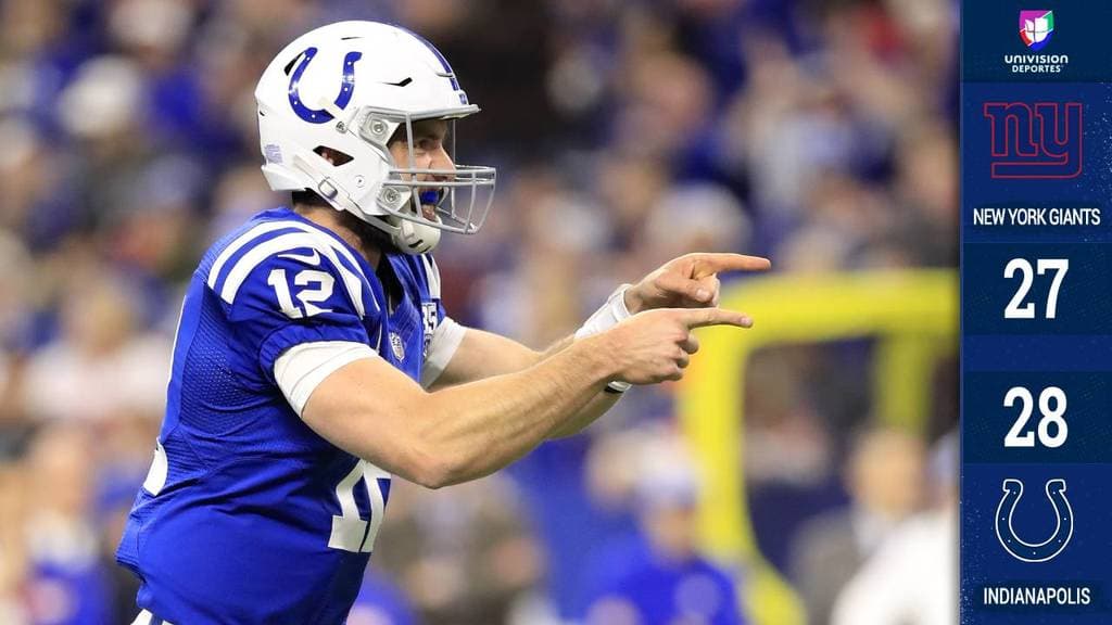 Una remontada de locura, orquestada por Andrew Luck, con 21 puntos en el segundo medio, le da la oportunidad a los Colts de llegar a la Semana 17 peleando por un boleto a los Playoffs.