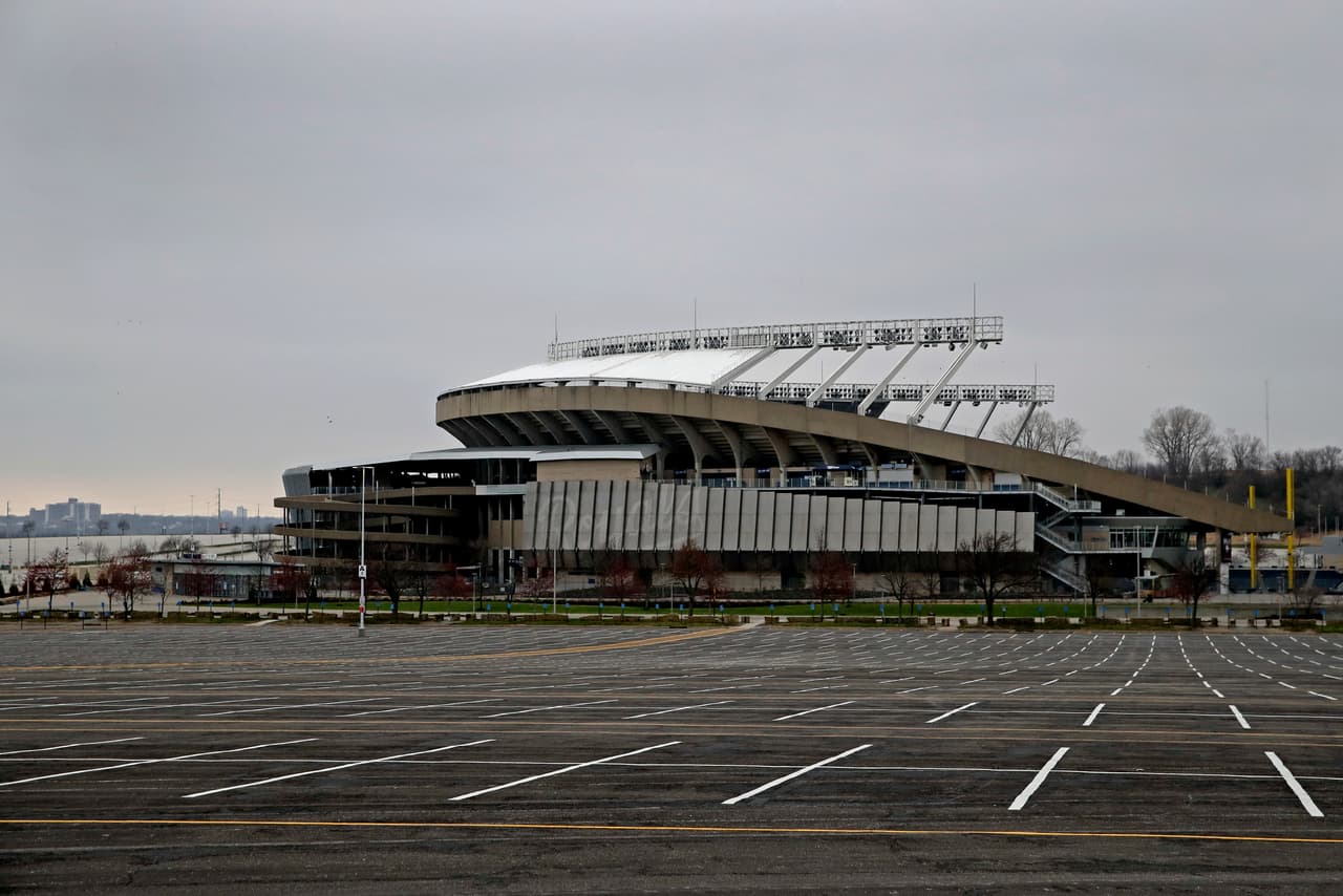 Kauffman Stadium, hogar de los Kansas City Royals.