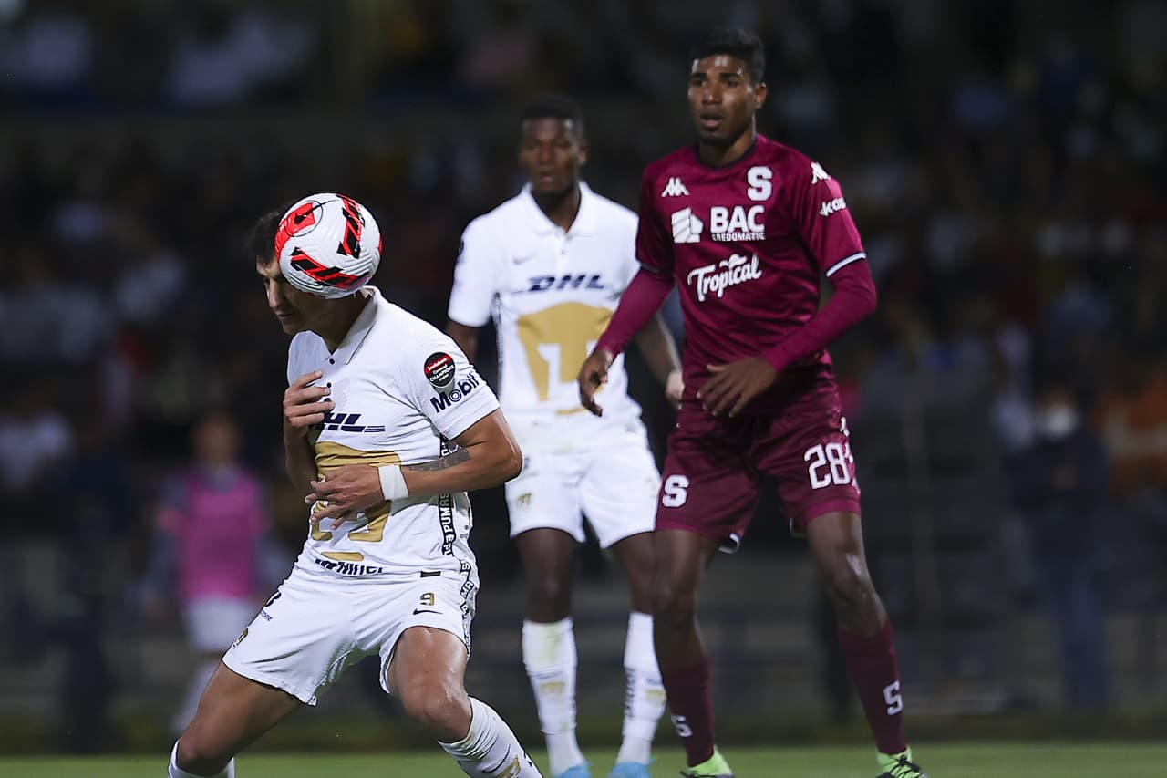 De la mano de Juan Dinenno, Pumas golea 4-1 al Saprissa, cierran la serie y aseguran su boleto a los cuartos de final de la Concacaf Liga de Campeones.