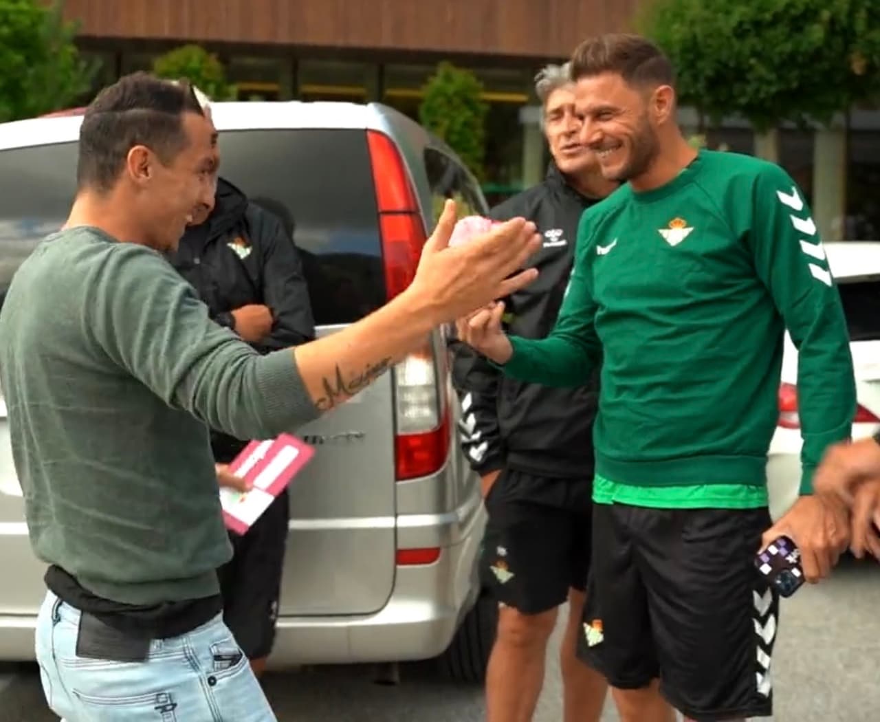 La épica reacción de Guardado al regalo de Joaquín con el Betis
