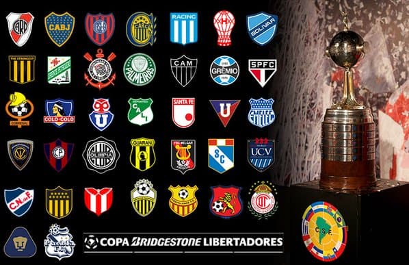 Todos los equipos de la Copa Libertadores 2016