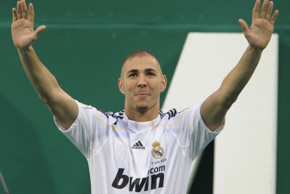 El francés Karim Benzema llegó a los merengues por la cantidad de 35 millones de euros.