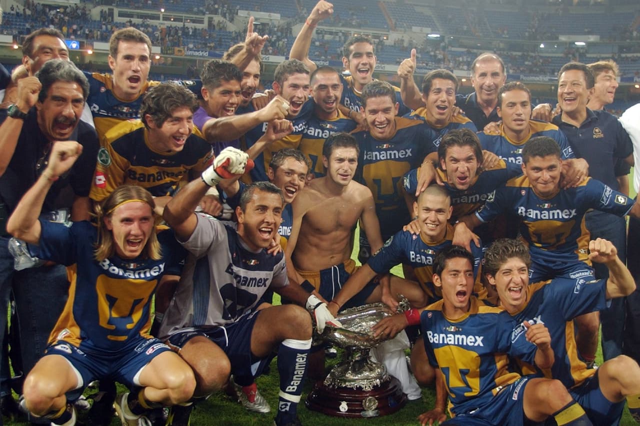 Pumas sorprendió al Real Madrid en su cancha el 31 de agosto de 2004.