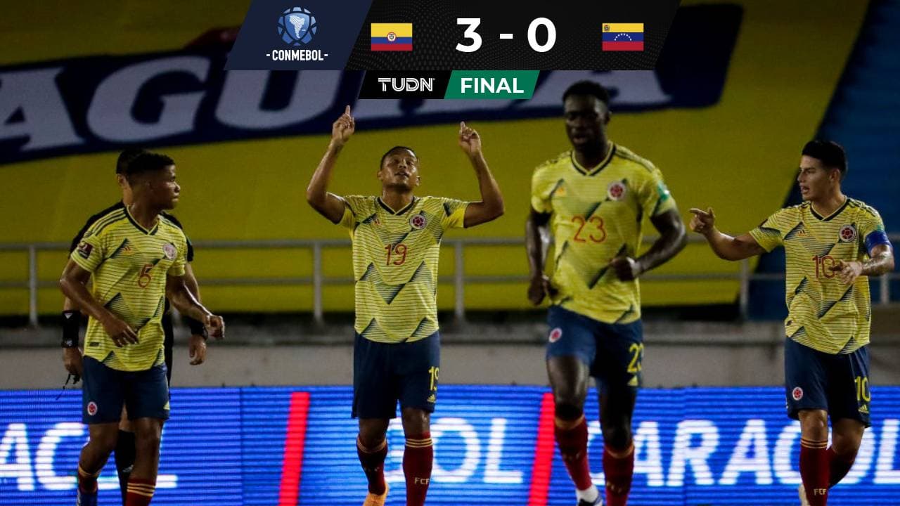 Colombia inició contundente la eliminatoria de Conmebol