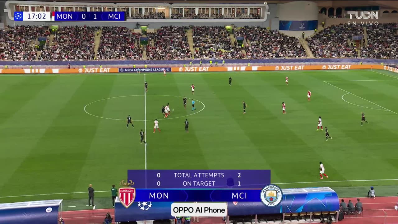 ¡GOL!  anota para AS Monaco. Jordan Teze