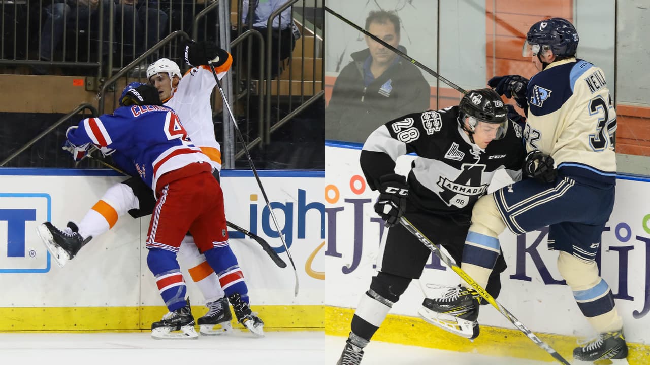 El juego fuerte es una de las principales características del hockey sobre hielo, deporte muy popular principalmente en Estados Unidos y en Canadá.