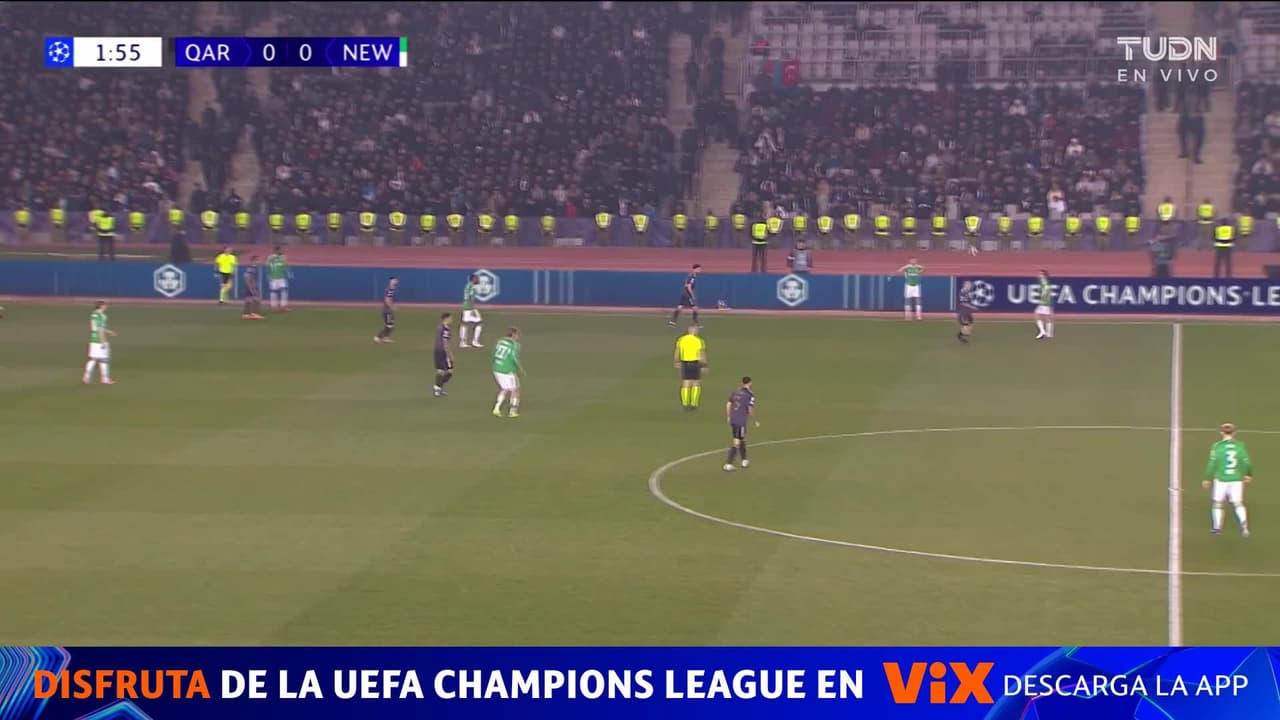 ¡Gol de vestidor del Newcastle! Gordon no perdona y a los 2 minutos marca