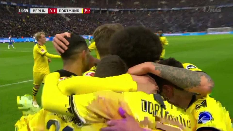 ¡GOOOL! Jadon Sancho anota para Borussia Dortmund
