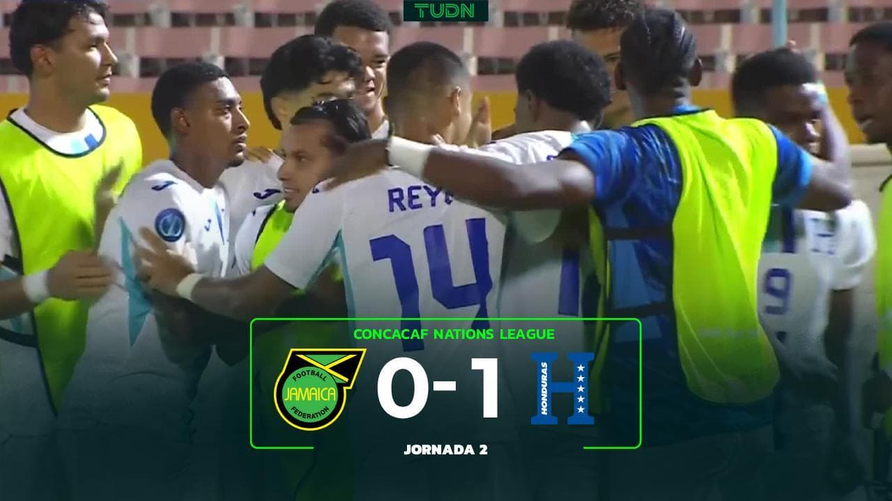 Resumen | Jamaica cae en casa ante Honduras en Nations League