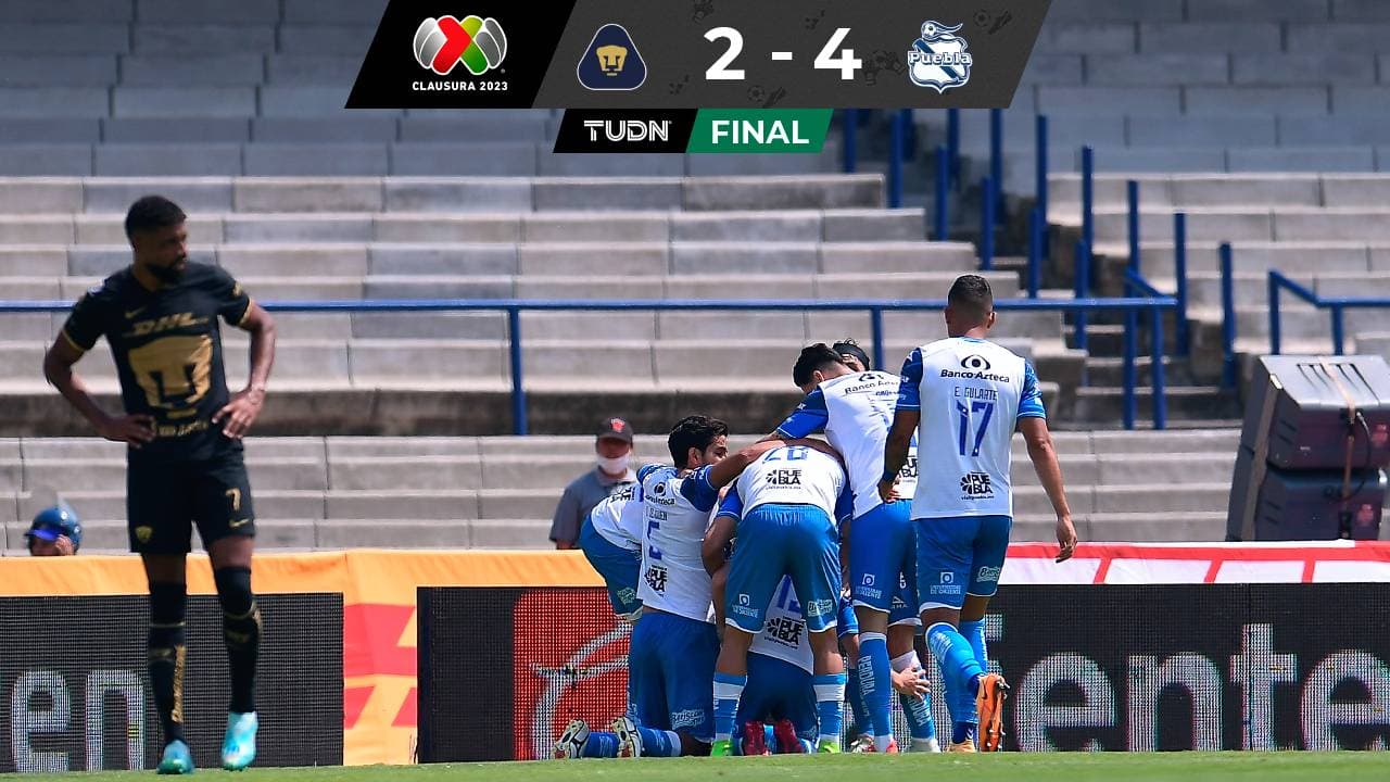 Pumas vuelve a las andadas: expulsión y derrota ante Puebla en C.U.