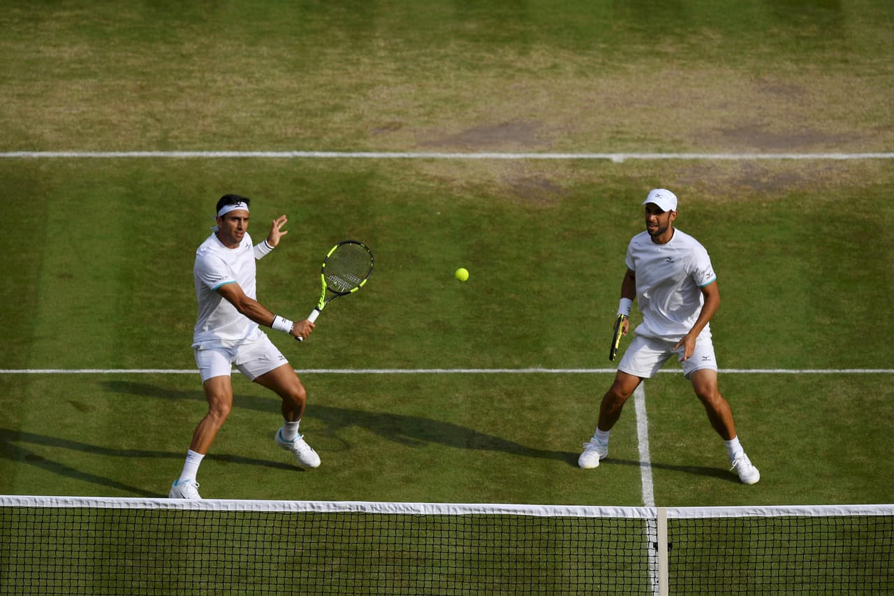 Cabal y Farah venían de ser semifinalistas en Roland Garros.