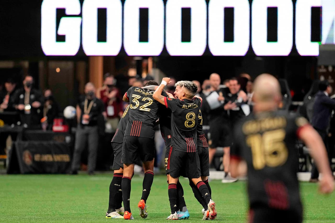 Sobre el final del encuentro, Jake Mulraney consiguió el tanto de la victoria para Atlanta United FC.