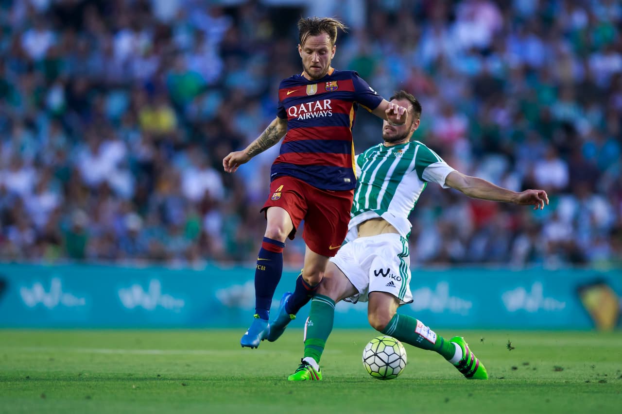 Fue Iván Rakitic el autor del gol que abrió el camino al triunfo.