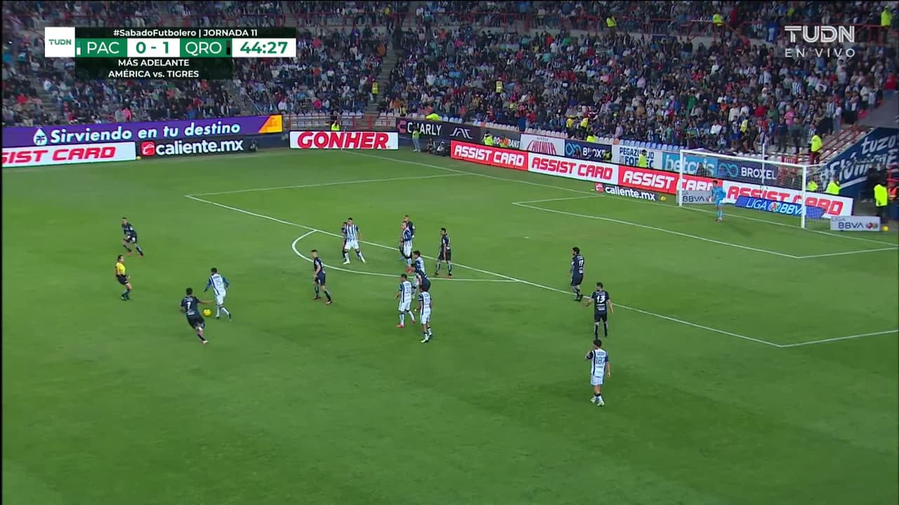 ¡TIRO ATAJADO! disparo por Roberto de la Rosa.