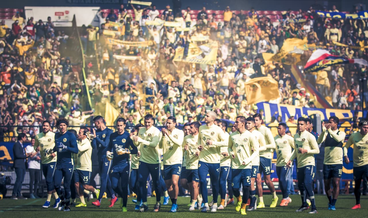 Las Águilas entrenan a puerta abierta previo a la final de la Liga MX del Apertura 2019 donde se enfrentarán contra los Rayados de Monterrey que acaban de regresar del Mundial de Clubes de la FIFA.