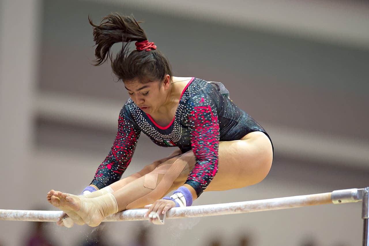 Alexa Moreno siguió compitiendo y preparándose hasta que hizo historia en Doha, Catar.