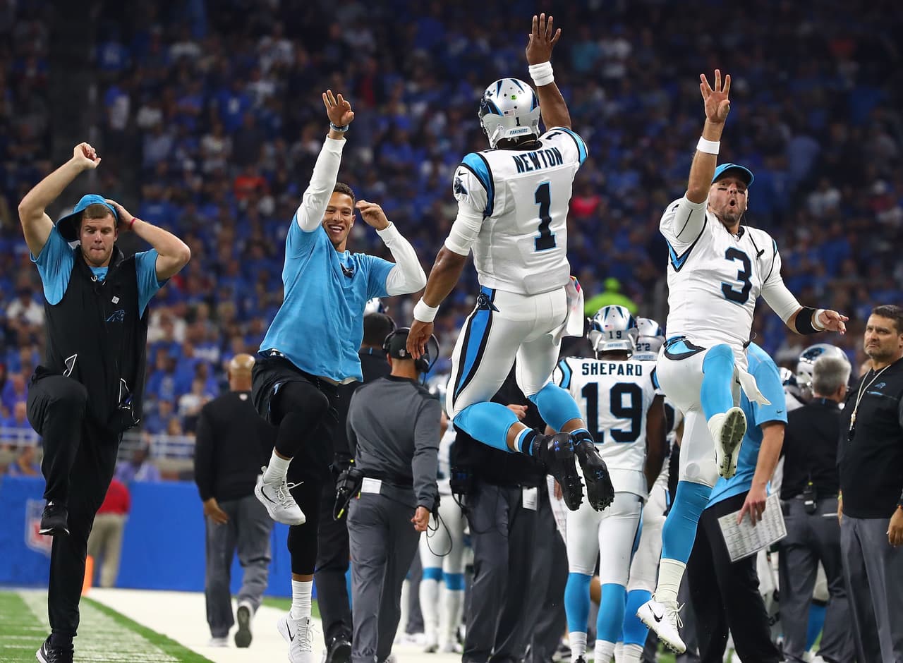 Las Panteras de Carolina derrotarón a los Tigres de Detroit a pesar de recibir 14 puntos sin respuesta en el último cuarto.