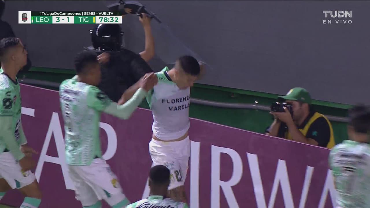 ¡Ruge León! Adonis pone el 3-1 para tomar ventaja en el global