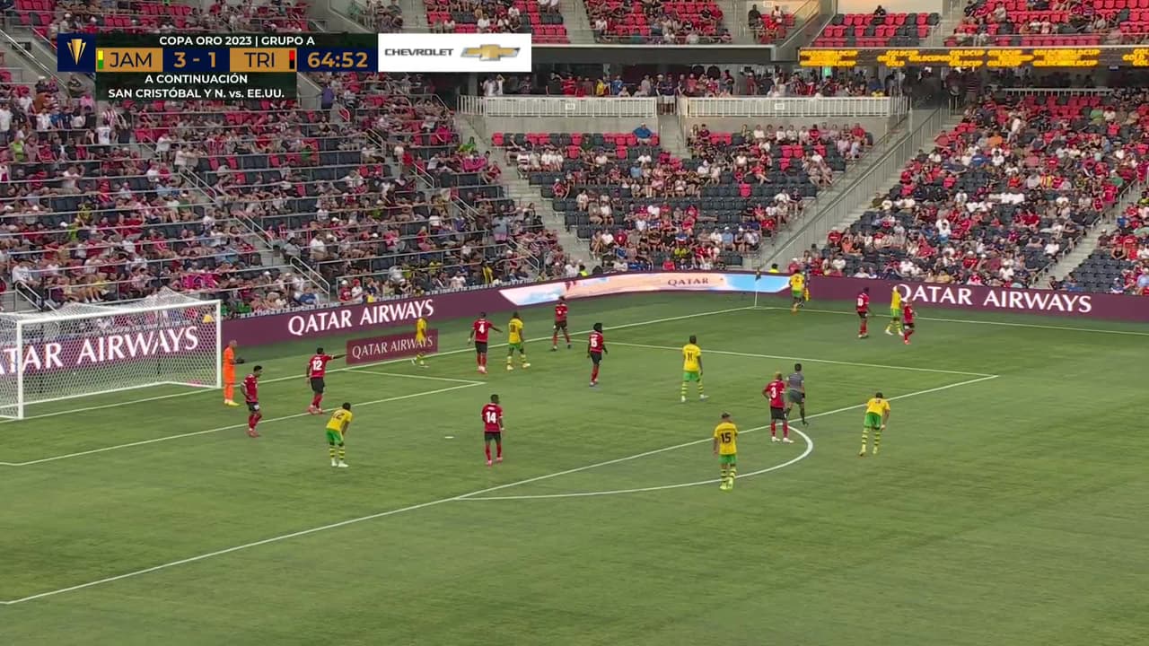 ¡TIRO ATAJADO! disparo por Shamar Nicholson.