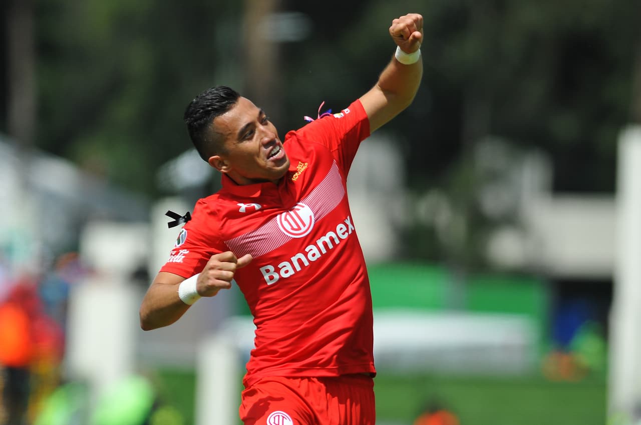 El colombiano Fernando Uribe lleva 7 goles en Toluca, que va de octavo y gracias a estas anotaciones sigue en la pelea por la Liga MX.