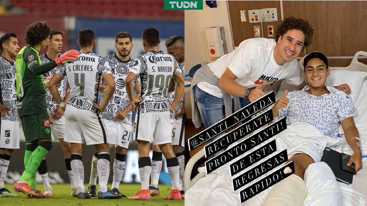 Memo Ochoa muestra liderazgo y apoyo para Santi Naveda