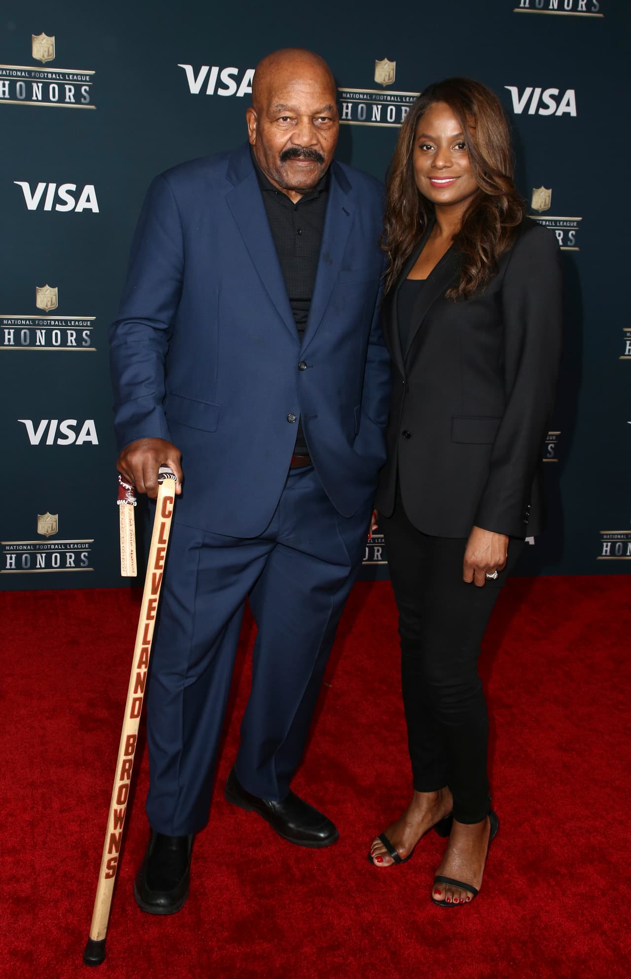 Jim Brown, legendario RB de los Cleveland Browns.