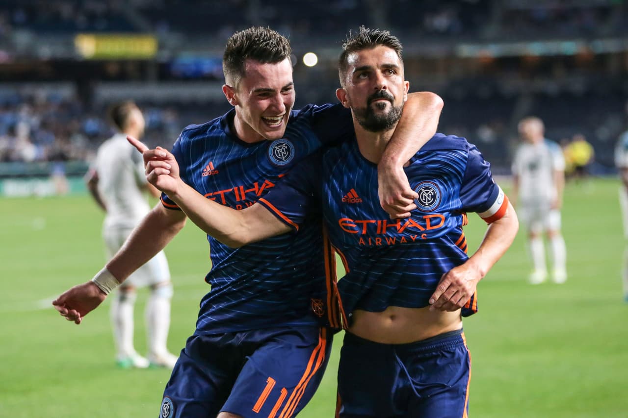 Jack Harrison y David Villa, artífices de la victoria ante Minnesota United