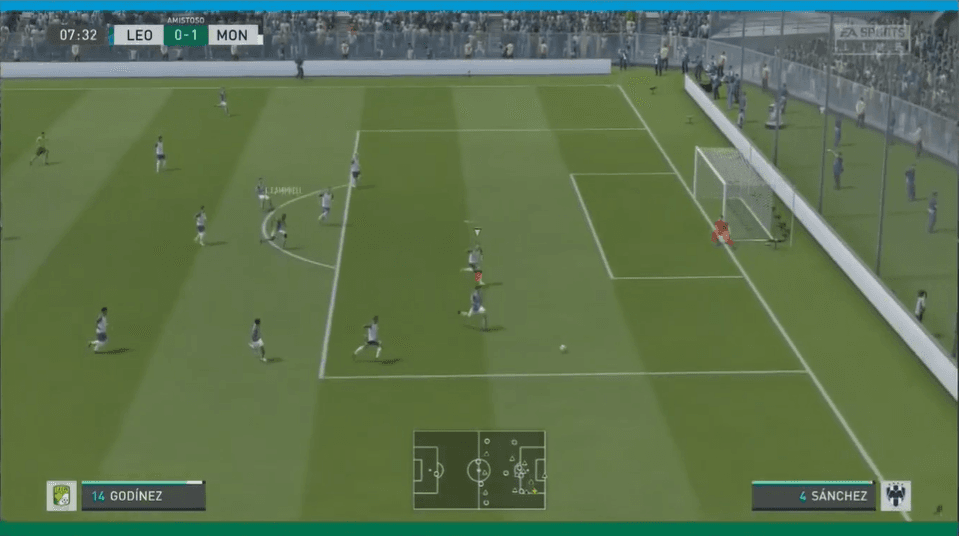 Con Nicolas Sosa en los controles del León y E Cantú por parte de Monterrey, nos regalraon un partidazo intenso en el cual Rayados siempre tuvo la ventaja pero la fiera no se dejó y en los últimos minutos logró realizar el empate para su equipo; ambos se llevan tres puntos.