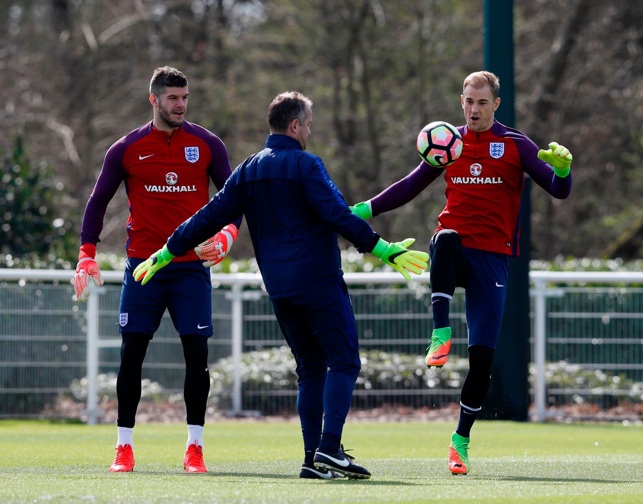 Los balones, los botines y los guantes estuvieron ausentes por dos días entre los jugadores ingleses.
