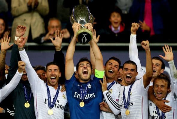 El siguiente éxito conseguido por el Real Madrid fue la Super Copa Europea ante el Sevilla, el equipo lució bien pero sin dar la clase de fútbol que puede tener con la calidad de sus jugadores.