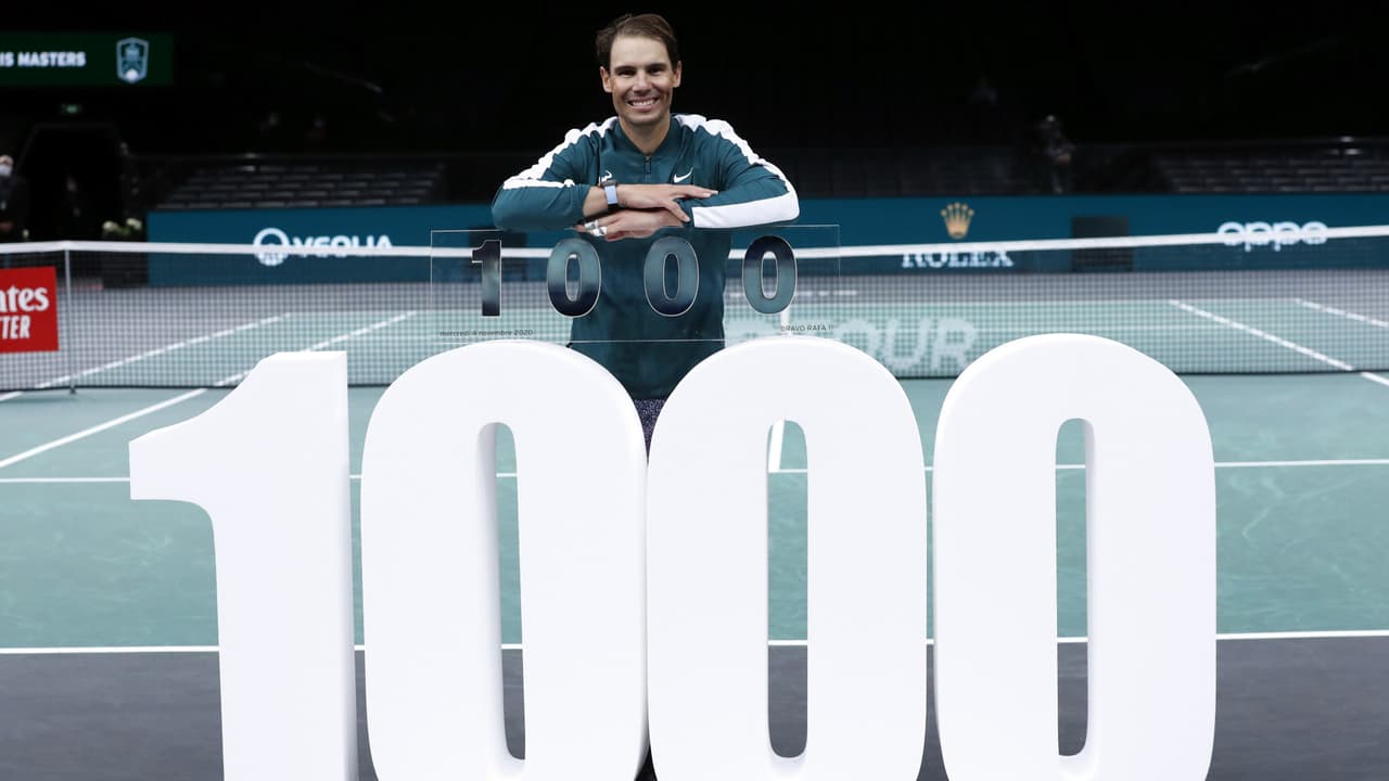 Rafael Nadal consigue su triunfo número 1000 en el circuito de la ATP