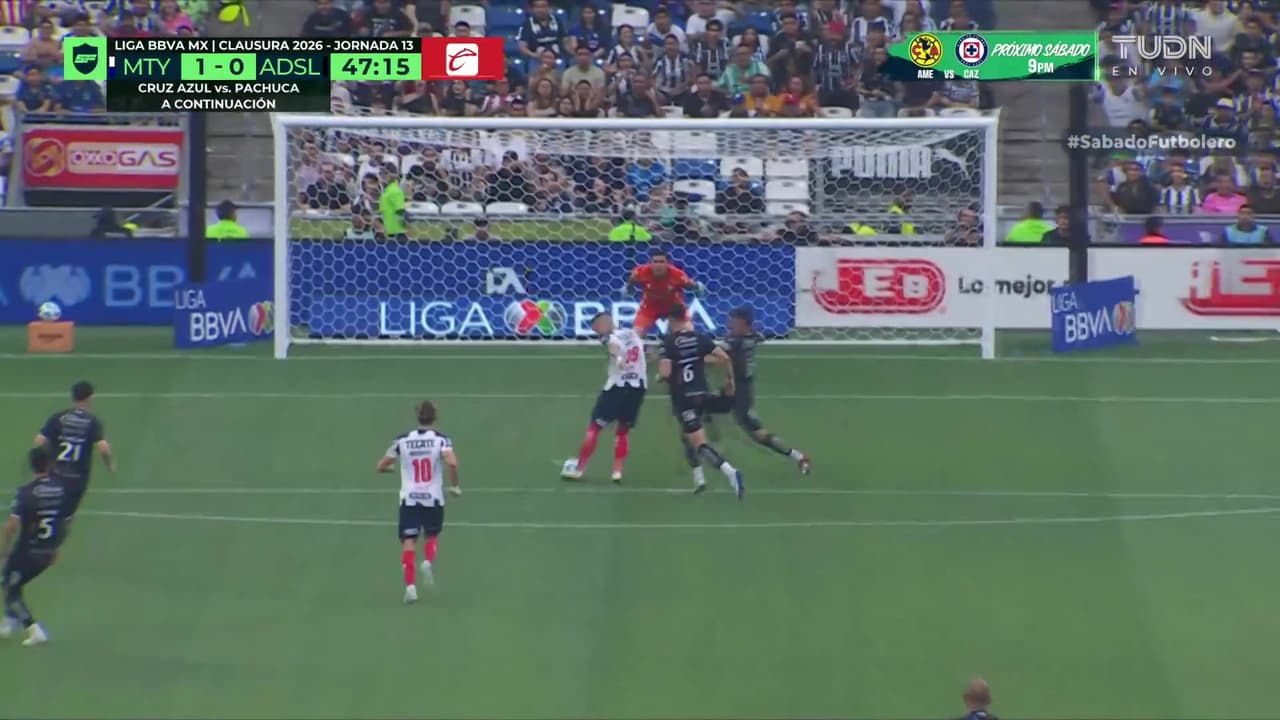 ¡Imperdible! Djuka se pierde el doblete vs. San Luis de esta manera