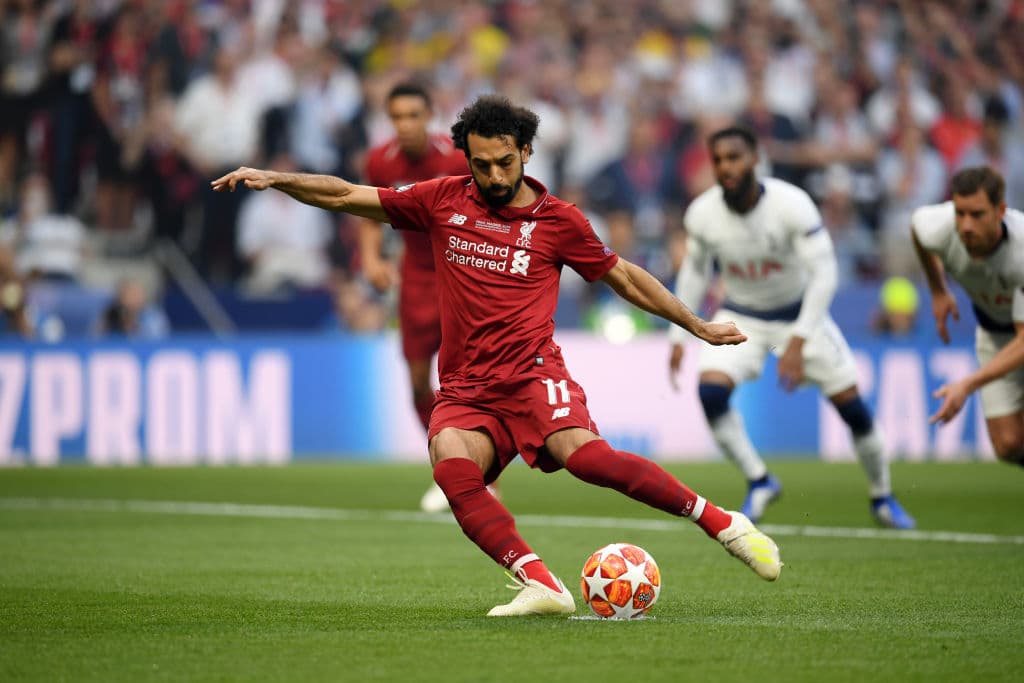 El cobro del egipcio Mohamed Salah al minuto 2 se convirtió en el 1-0 a favor del Liverpool.