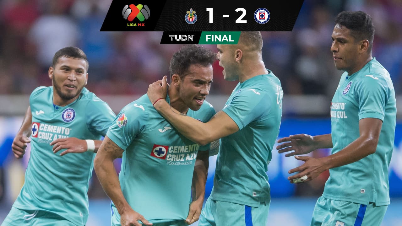 A Chivas y a Tena se los 'lleva el tren' llamado Cruz Azul