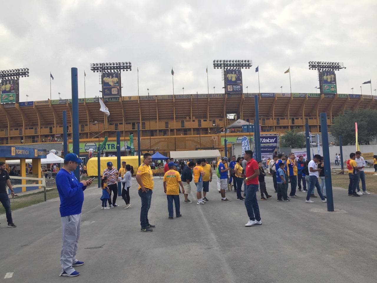 Después del 1-1 en la ida, los fanáticos de Tigres llegan al 'Volcán' para el juego de vuelta de Cuartos de Final del Clausura 2019 contra Pachuca.