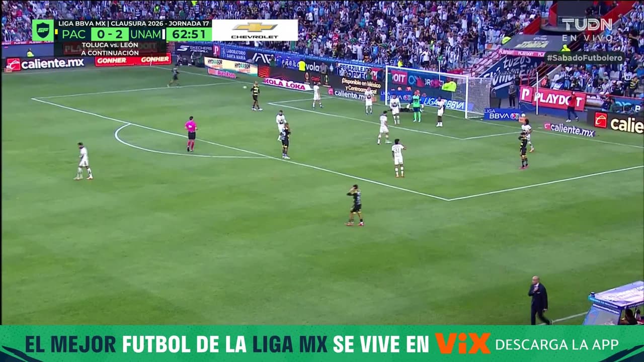 ¡Increíble falla de Pachuca! Bauermann deja ir el gol