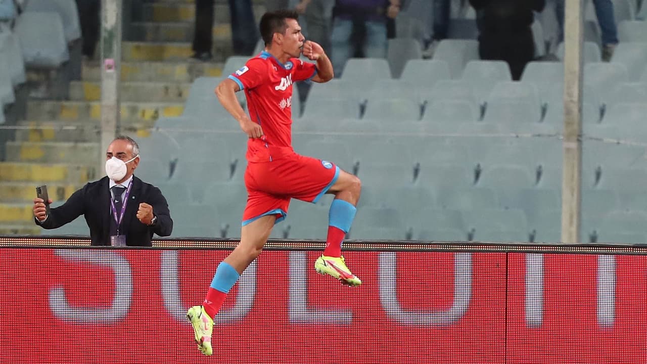 Napoli despide 2021 con goles de Hirving ‘Chucky’ Lozano