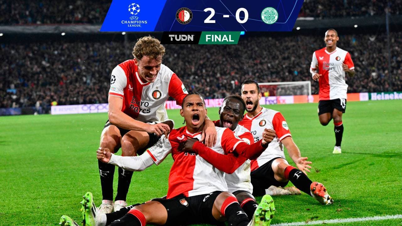 Resumen | Feyenoord sin Santi vence como local al Celtic