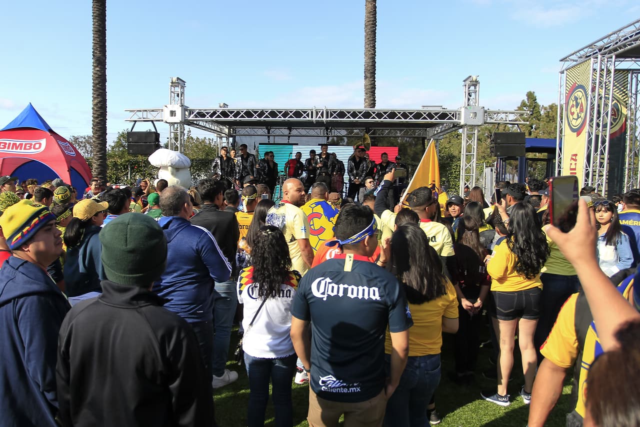 Los fanáticos de América y Atlas están listos para el partido amistoso que se llevará a cabo en el Dignity Health Sports Park de Carson, California.