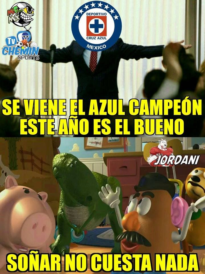 La derrota del América, el partidazo de Tigres y la renovada ilusión de los aficionados al Cruz Azul son los temas de moda en los memes de la Jornada 1 del Apertura 2017