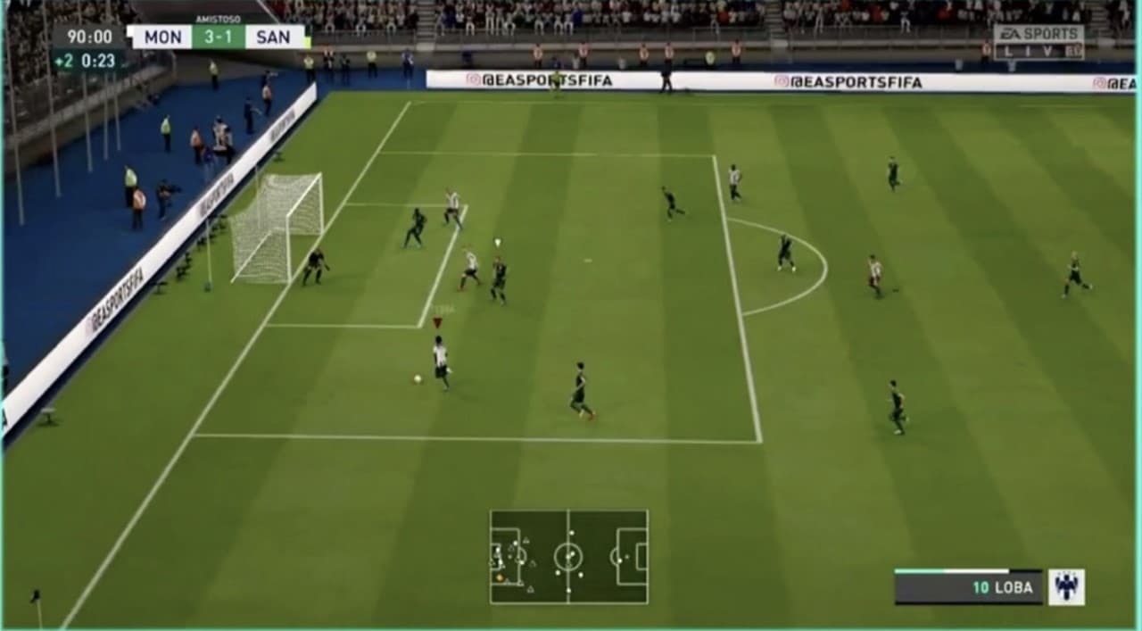 Eric Cantú continua desmostrando su buen momento en la eLiga MX y esta vez nos regla un 3-1 sobre los Santos de Eduardo Aguirre.