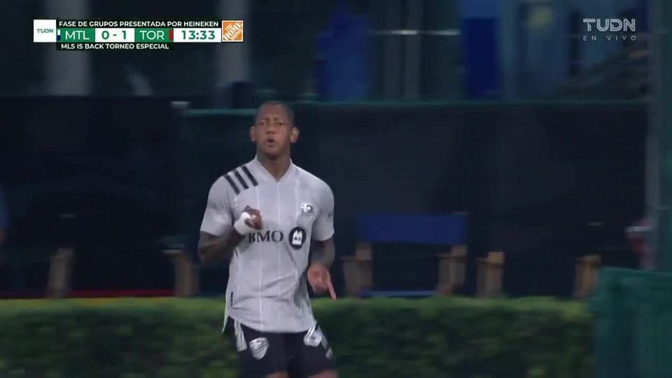 ¡GOOOL! Romell Quioto anota para Montreal Impact