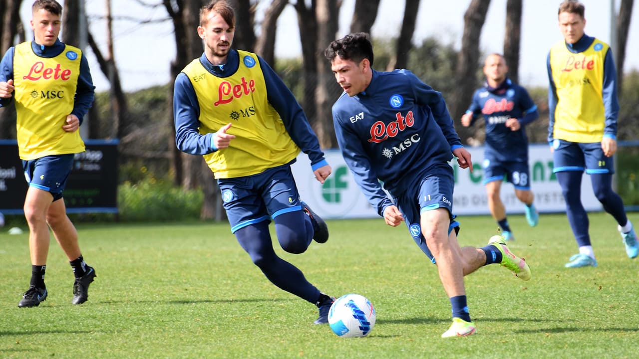 ¿Esperanza para el Tri? Chucky ya entrena al parejo con el Napoli 