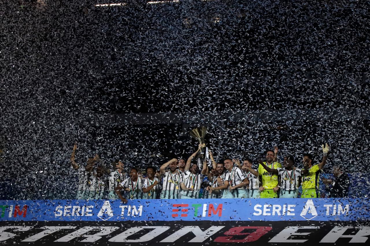 Así festejaron CR7 y la Juve el título de la Serie A | Culminó el campeonato de la Liga italiana de futbol y los festejos del flamante campeón fueron espectaculares.