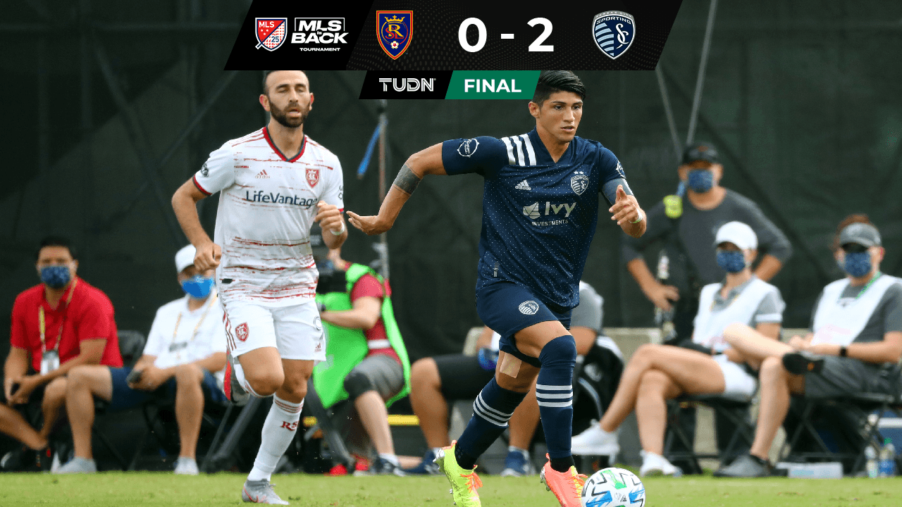 El Sporting KC de Alan Pulido clasificó a octavos de final de MLS is Back con un 2-0 sobre RSL
