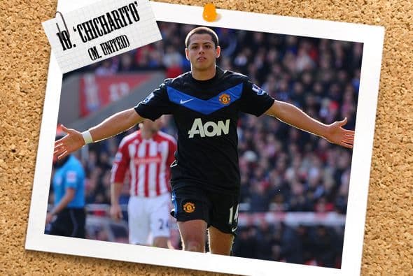 Para toda la afición mexicana y del Manchester United, la emergente figura Javier 'Chicharito' Hernández hizo un doblete que le valió los tres puntos a los 'Red Devils' y además su primer gol fue espectacular.