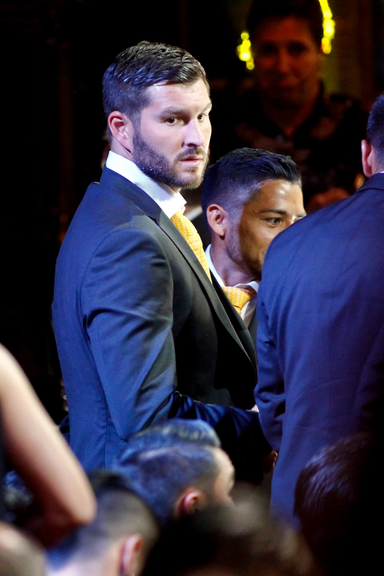 Las estrellas del fútbol mexicano como el francés André-Pierre Gignac se hicieron presentes.