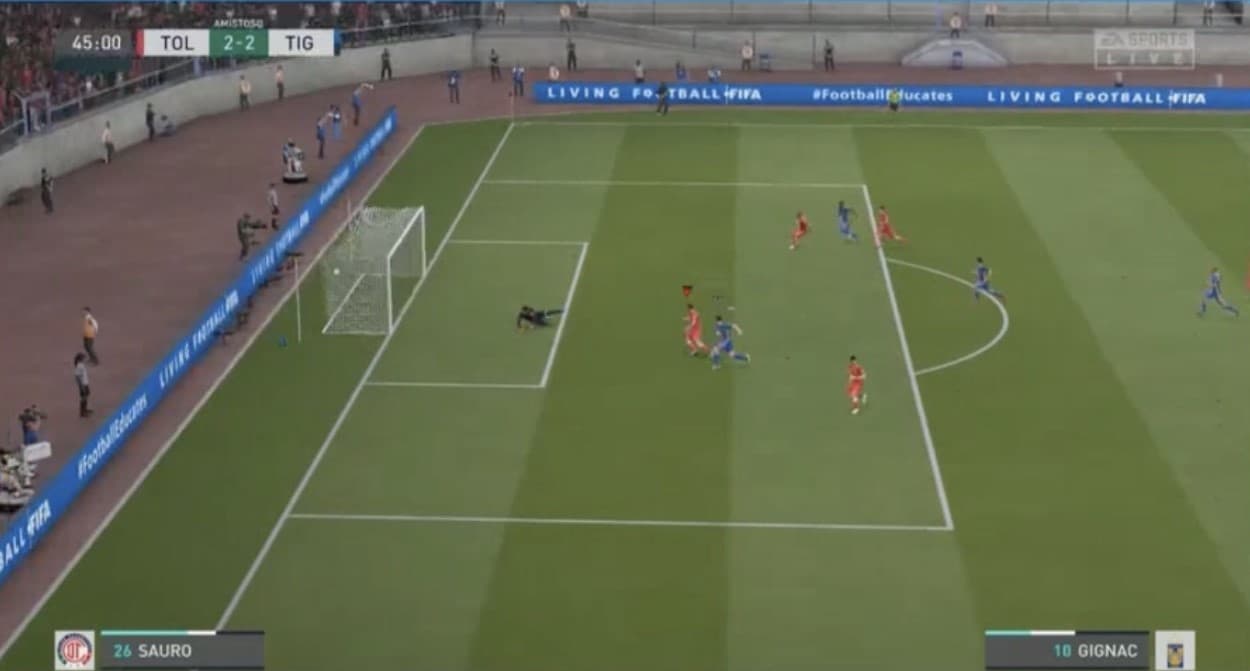 En un partido de ida y vuelta con muchas llegadas, el Toluca de Diego Rosales y los Tigres de Nahuel Guzmán se tienen que conformar con el empate a tres.