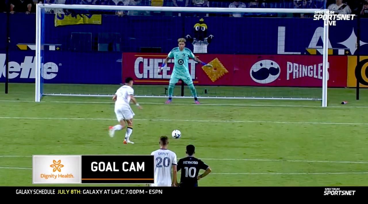 Mark Delgado descuenta para LA Galaxy desde los 11 pasos